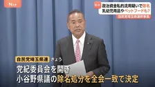 自民・埼玉県連の政治資金私的流用疑い　県連が小谷野五雄幹事長の除名処分を発表　「私的流用と言わざるを得ないものが相当数あった」