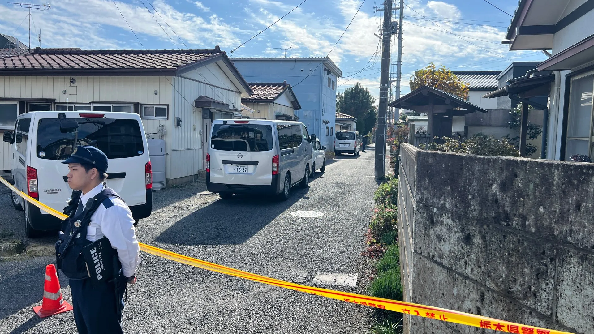 【速報】宇都宮市の住宅で男性の遺体見つかる　顔に殴られた痕や切り傷　殺人事件の可能性も視野に捜査　栃木県警