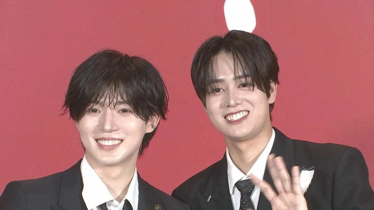 【 タイプロ出身・西山智樹 & 前田大輔 】　初ファンミ & 初囲み取材で　「ガッチガチ」「胃がキリキリ」　年内デビュー目指し　目標は「6年以内にドーム」