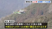 自衛隊ヘリも消火活動に　関東各地で山火事相次ぐ…　茨城・常陸太田市の住宅・工場火災は山林に延焼中　栃木・鹿沼市でも山林火事　いずれも鎮圧の見込み立たず