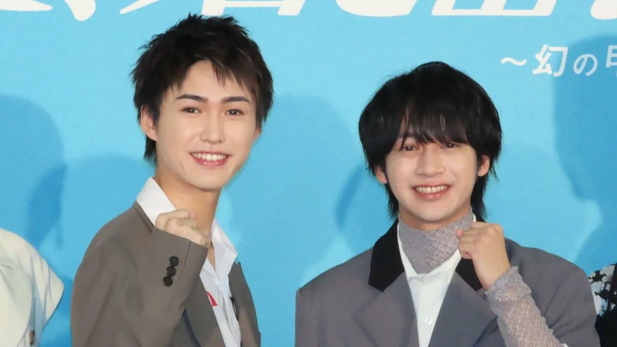 【 藤井直樹 ＆ 岡﨑彪太郎 】　甲子園をテーマにした舞台出演に向け　「（日焼けが）勲章になるように」「日傘を辞めます」