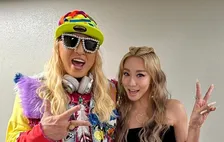 【 倖田來未 】 「誕生日の楽屋裏ではたくさんの方とお会いできました♥」　DJ KOOさんと２ショット　「スタッフ、友達、家族みんなで最高の誕生日でした！」　