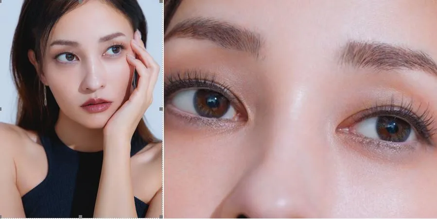 【 黒木メイサ 】　愛用コンタクトレンズ紹介　「ん？何か雰囲気が違う。メイク変えた？と友人に言われた」