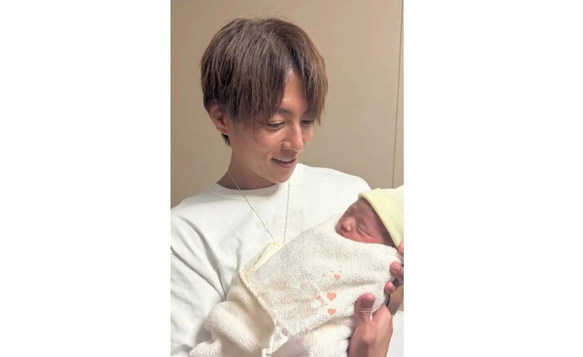 【 杉浦太陽 】　第５子誕生に笑顔　妻・辻希美さんへ　「のん！お疲れさま。そして、ありがとう」　「その瞬間の光景は、私たち家族にとって、一生色あせない宝物に」