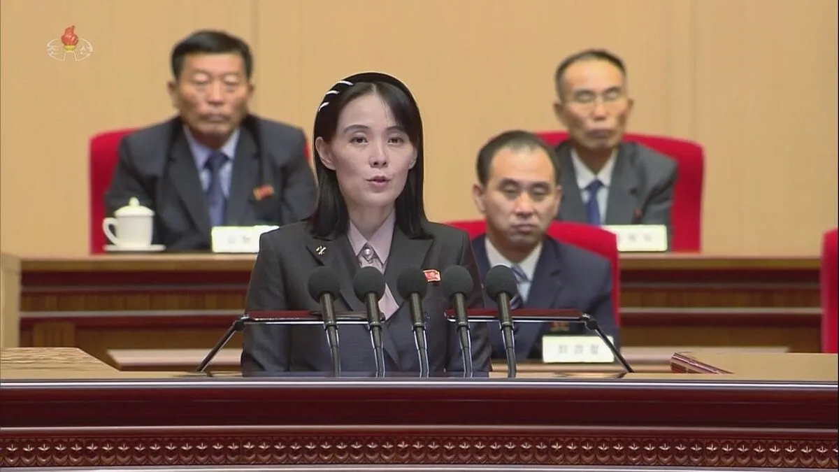 北朝鮮・金与正氏　日米韓が予定の共同訓練に反発 「よくない結果をもたらすだろう」