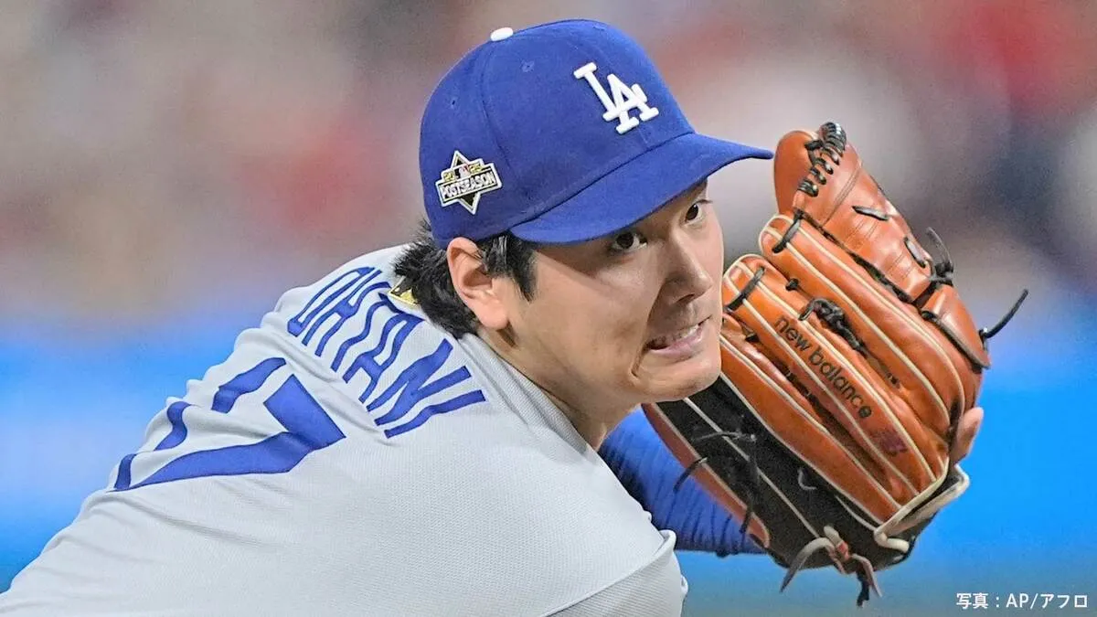 ドジャース、執念の逆転で先勝！大谷翔平6回3失点の力投でPO初勝利、佐々木朗希が9回締め“メジャー初セーブ”