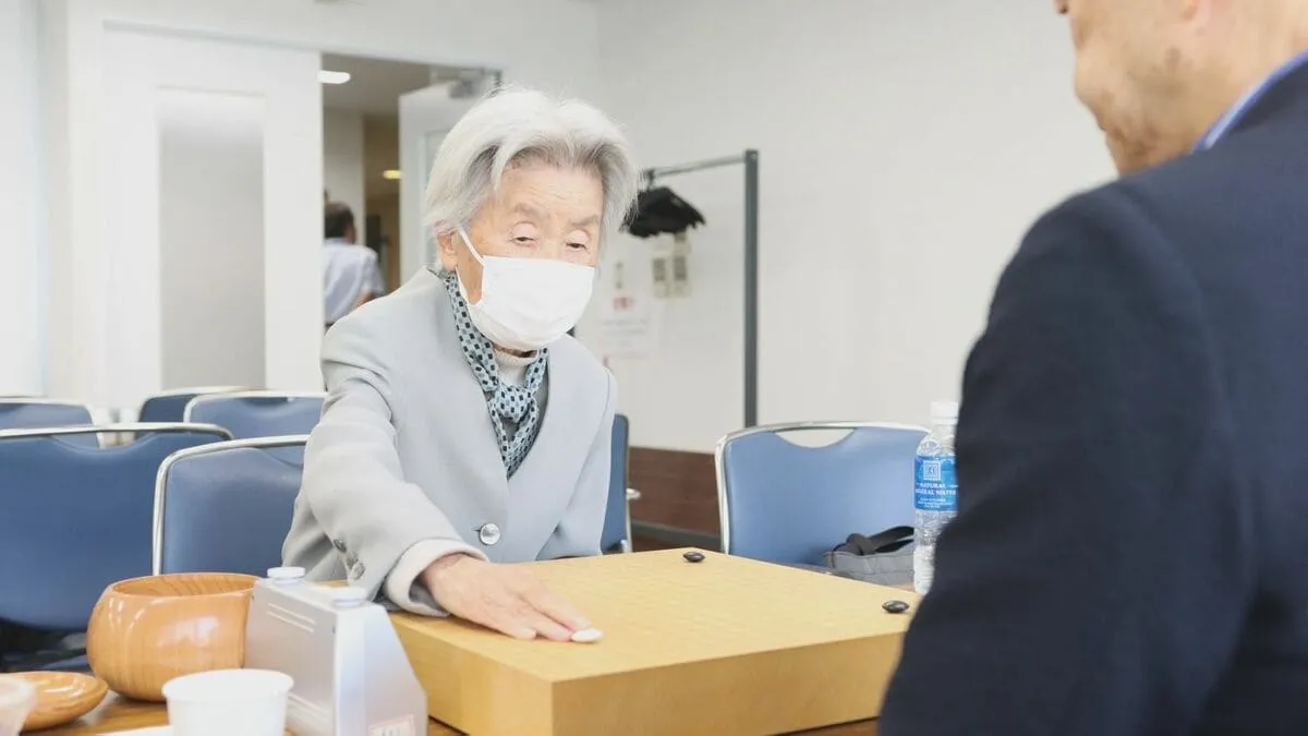 囲碁の杉内寿子八段（98）が引退　今年7月に98歳4か月4日の「最年長対局記録」を更新