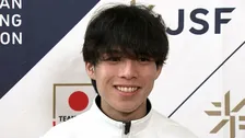 “金メダル宣言”日本のエース宮田将吾が闘志燃やす　ショートトラック日本代表、公開練習【冬季五輪】