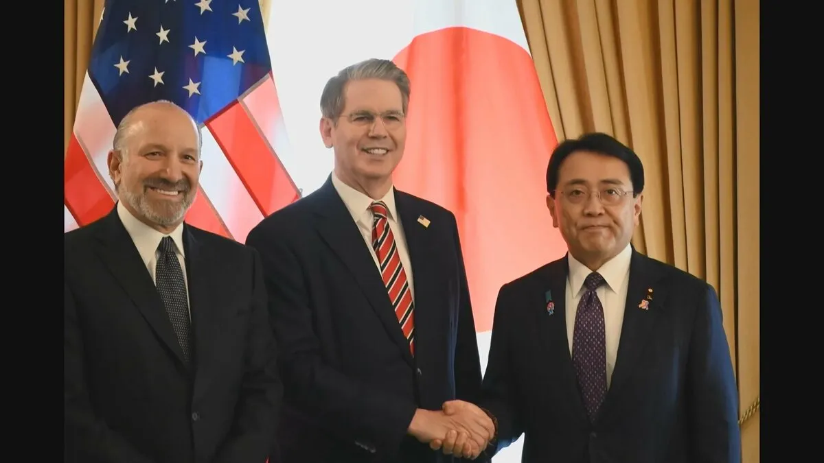 4回目の日米関税協議が終了 「合意に向けた議論が進展」赤沢大臣とベッセント財務長官ら G7前にも協議を実施へ