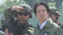 台湾・大規模軍事演習を頼清徳総統が視察「防衛力強化に努めて最大限支援していく」