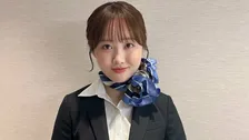 【 本田望結 】 「CAさんになりました（？）」　客室乗務員風の自撮りショットに反響　「かわいい似合ってる」