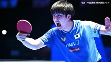 日本のエース・張本智和、準々決勝敗退　第1ゲーム先取も逆転負け 4ゲームを連取される【卓球W杯男子】