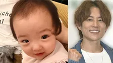 【杉浦太陽】「カール具合も最高です」末っ子の “振り向きショット” 公開