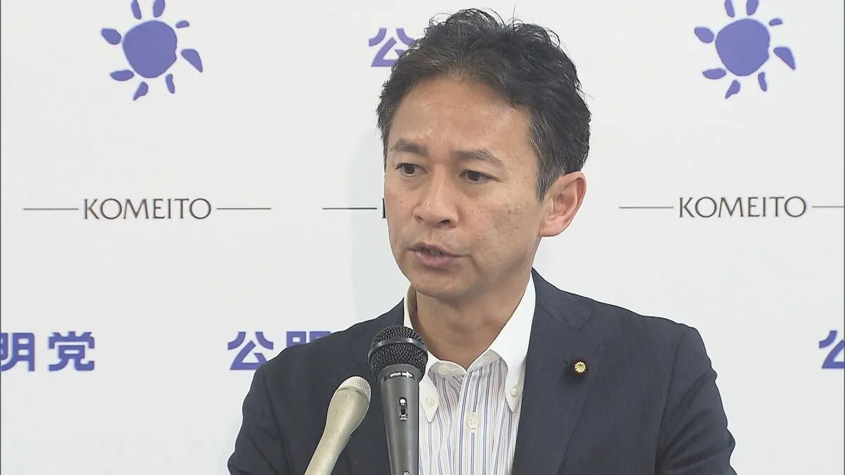 コメ対策めぐり公明党が緊急提言まとめる　小泉農水大臣に手渡し