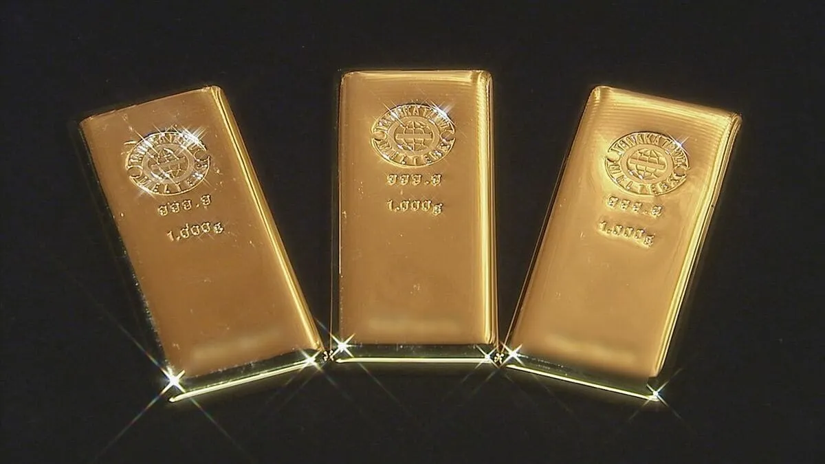 金価格 初の2万円突破　アメリカ利下げ観測継続などで