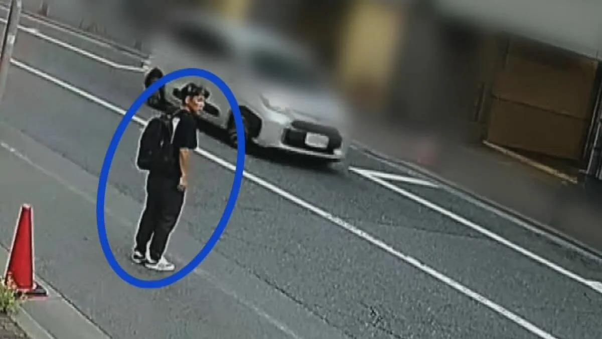 【独自】神戸女性刺殺　容疑者が“尾行し始めたとみられる瞬間”が防犯カメラ映像に　勤務先出た直後から50分間後をつけ1人になるのを狙ったか