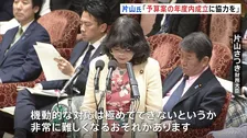 「暫定予算では機動的な対応難しくなるおそれ」片山財務大臣　年度内成立に協力要請　新年度予算案めぐり省庁別審査