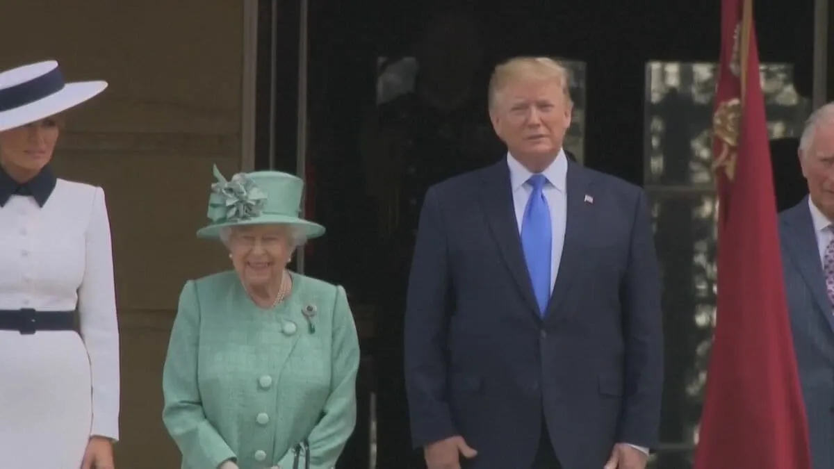 米トランプ大統領の英国国賓訪問　9月17日から19日に　異例の2度目