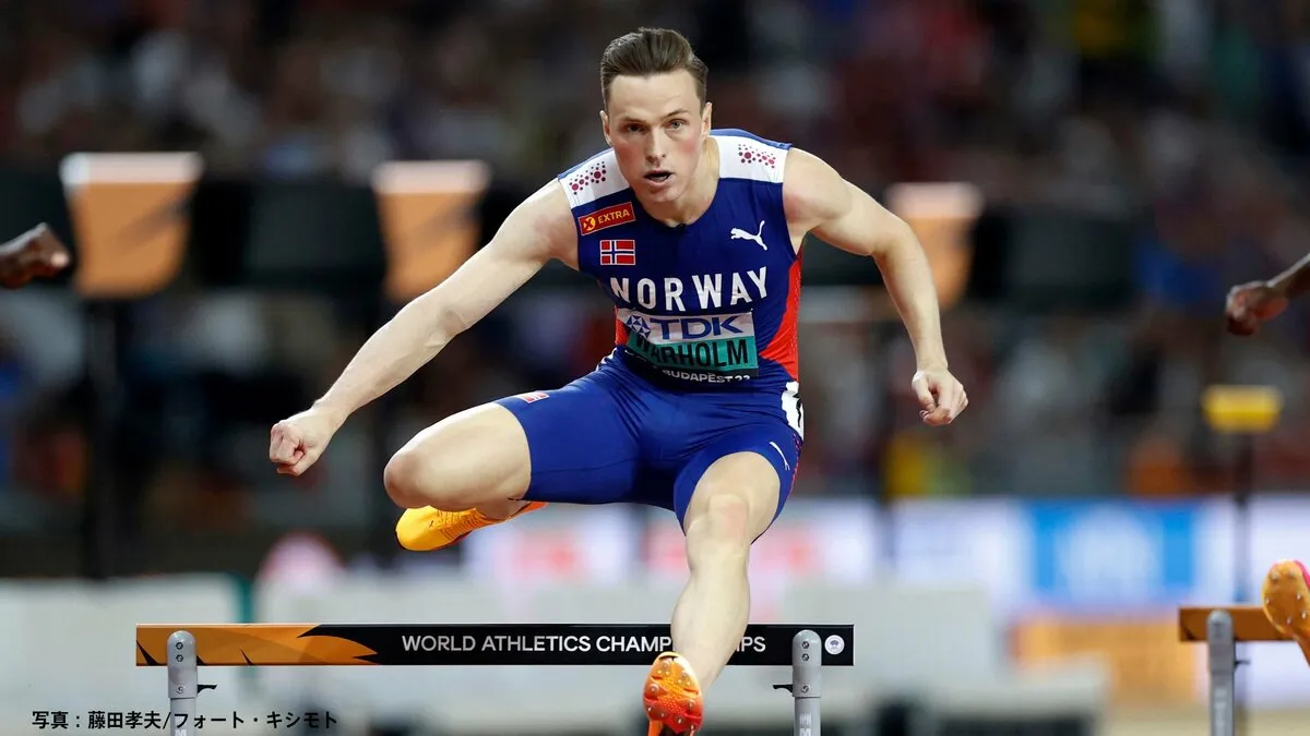 男子400mハードル予選 今季最強ワーホルムは連覇に死角なし、全ての作業を確認し48秒56の3着で予選突破【世界陸上】
