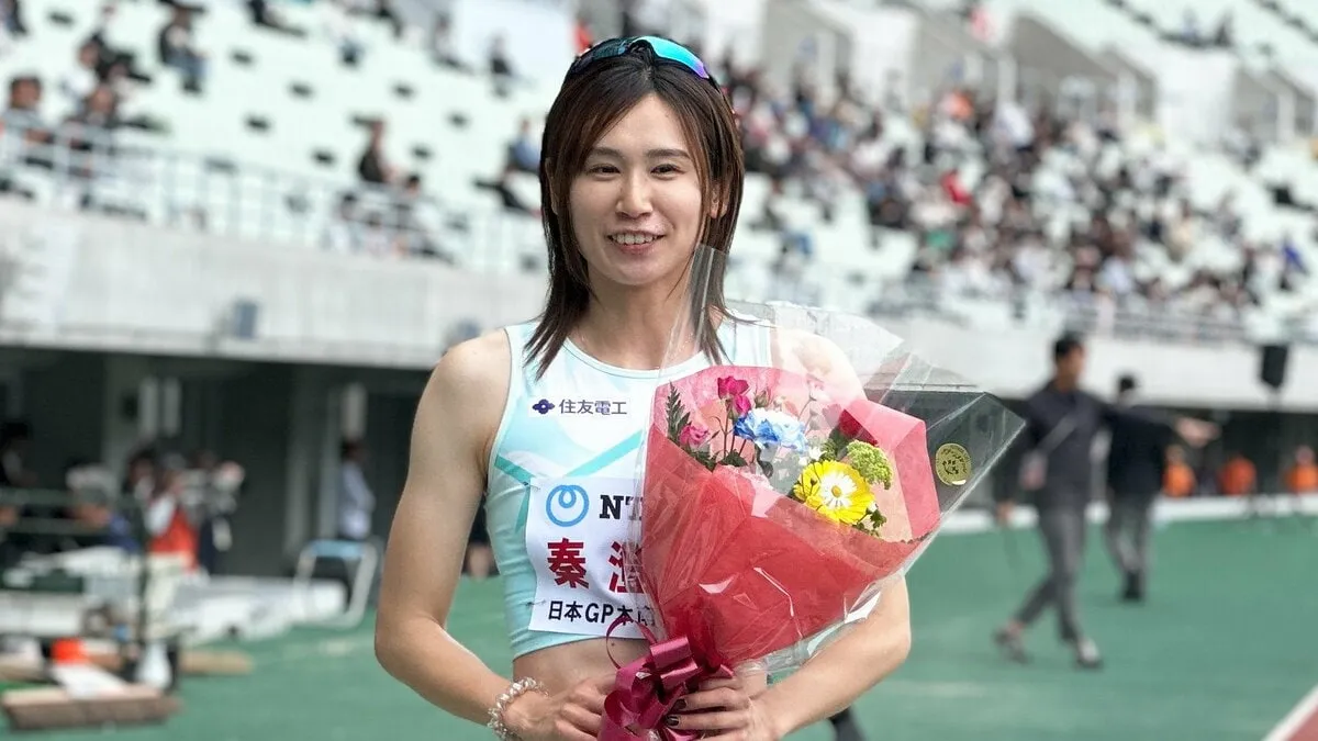 女子走幅跳・秦澄美鈴が6m47で大会連覇　世界陸上参加標準記録届かずも他選手を圧倒【木南記念陸上】