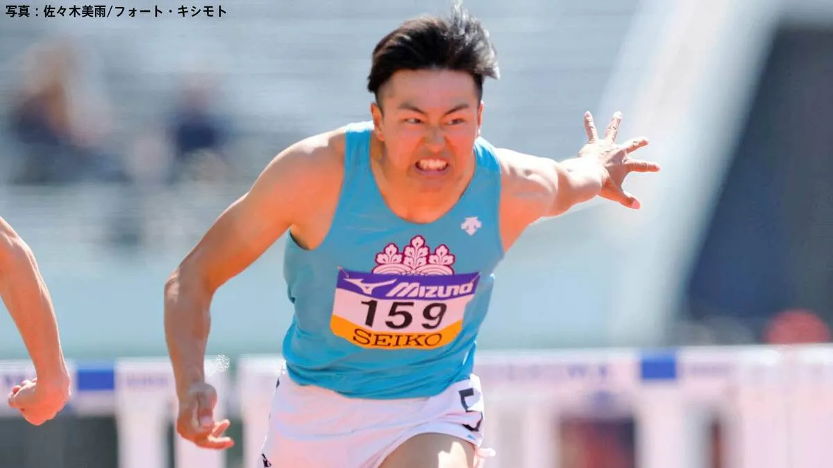 男子110mハードルは樋口隼人がV　横地との接戦制す　高山峻野は3着【布勢スプリント】
