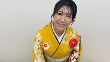【 穂川果音 】仕事始めは振袖で「パキッとした黄色が新鮮だったよ」　フォロワー称賛「全ての色が似合いそう」