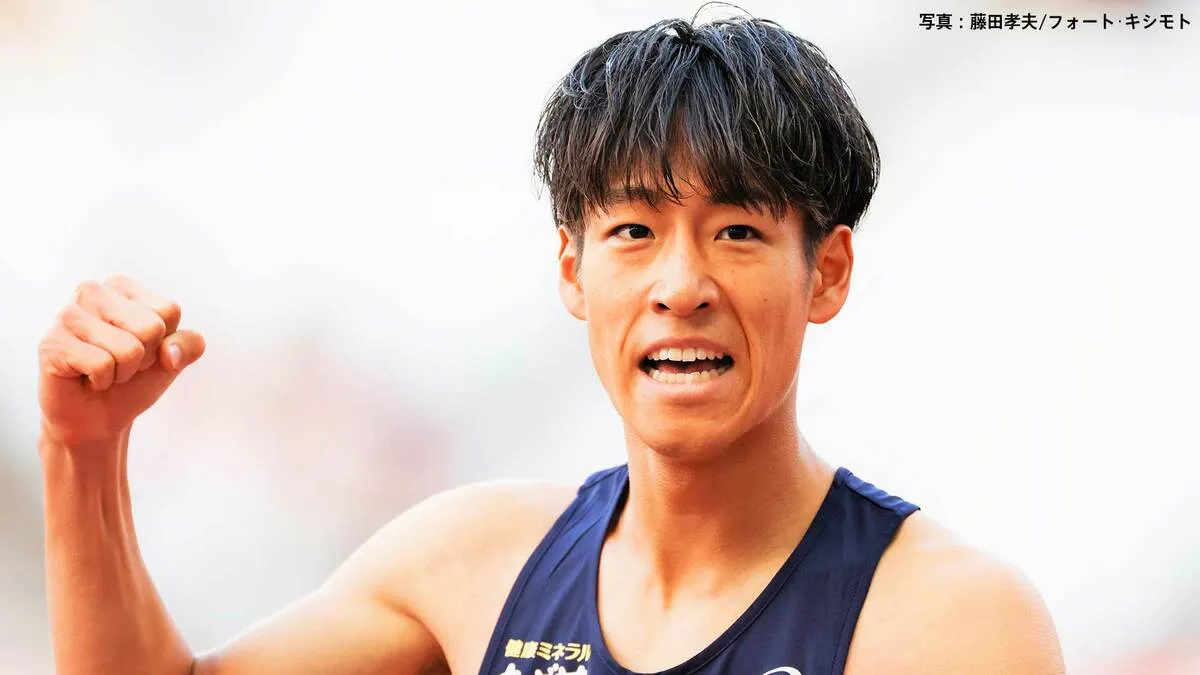 男子400mH パリ五輪代表・小川大輝が2年ぶりの優勝！48秒95の快走「優勝できてホッとしている」【日本インカレ】