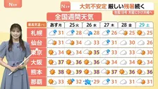 大気の状態が不安定で今夜（23日）も雷雨になる所がある見込み　一方　台風18号が木曜日にかけ沖縄に接近するおそれが　現在3つの台風が発生【予報士解説】