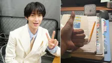 【 M!LK 】曽野舜太「明日、気象予報士試験」いよいよ本番へ　付箋だらけのノートと共に「できることはやった！」