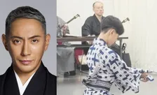 【 市川團十郎 】長男・勸玄（市川新之助）さんの稽古の様子を公開「禿から、頑張ってます!!」