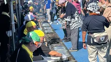 秋の恒例　目黒「さんま祭」今年は不漁で“去年の冷凍さんま”提供「生と変わらない」区長　多くの人が秋の味覚堪能 東京