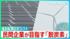 進まぬ再生可能エネルギーへのシフト･･･国主導の取り組みに諦めの声　Appleなど民間企業が独自に目指す脱炭素の未来【サンデーモーニング・風をよむ】