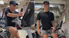 【 前園真聖 】〝右脚の強化〟右膝半月板損傷のリハビリ〝走る前にしっかりと筋力を戻す〟ジムだけでなくスイムやウォーキングも