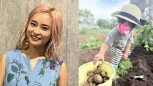 【 小島瑠璃子 】　息子とじゃがいも掘り満喫「食は元気の源」手作りスープで充実の育児ライフを公開
