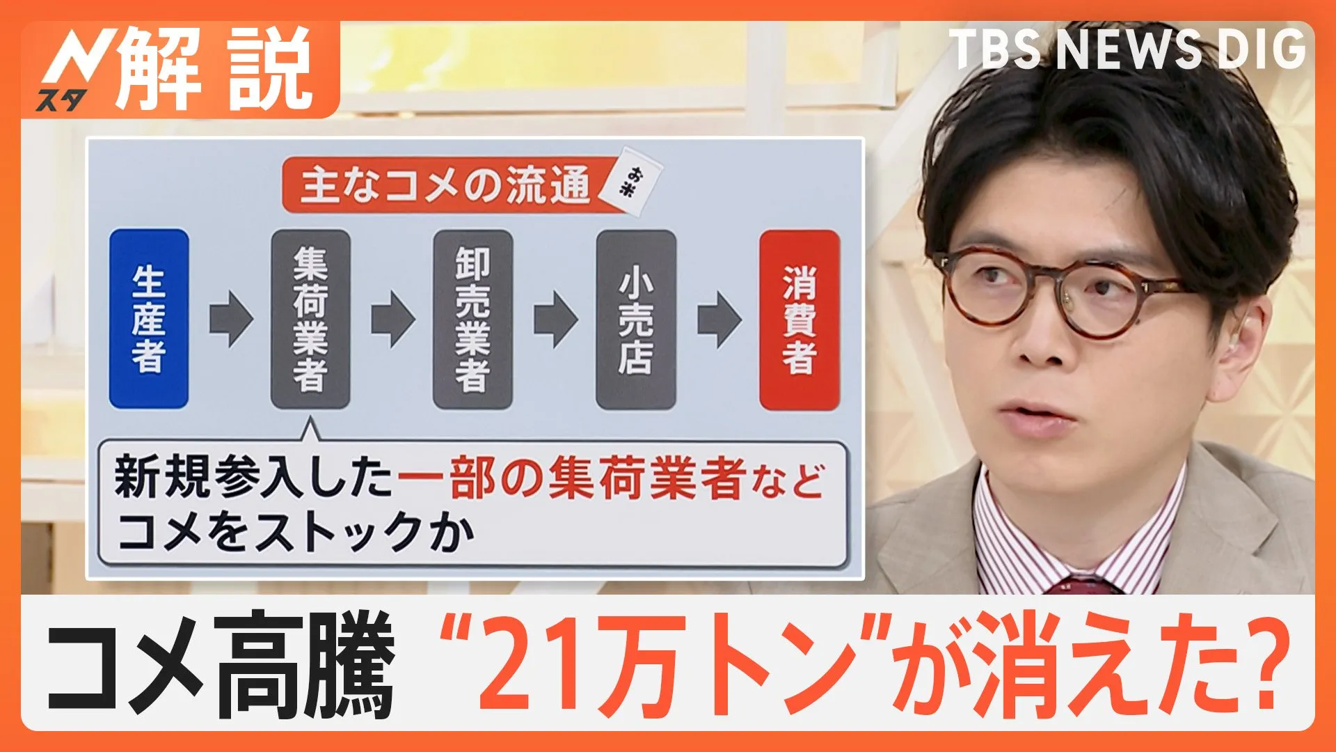 コメ価格なぜ下がらない？「備蓄米」放出で価格は？ いつ終わる“令和のコメ騒動”【Nスタ解説】