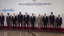 イラン外相 アメリカとイスラエルによる国際法違反を明確に非難するよう要求 結束した対応呼びかけも　BRICS外相会議