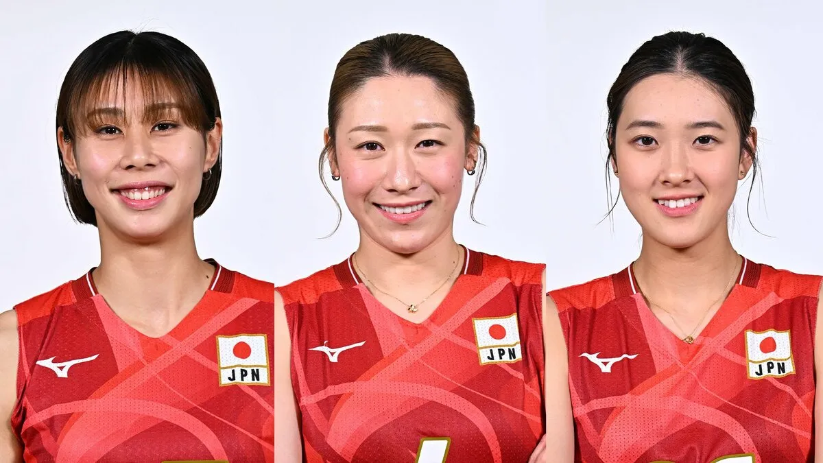 バレー女子日本代表、準決勝の登録メンバー変更　塩出仁美がIN、中川つかさがOUT【ネーションズリーグ】