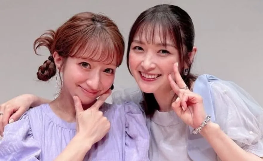 【 石川梨華 】 「モーニング娘。」同期 辻󠄀希美と2ショット 「とーっても楽しくて、嬉しくて、ハッピーで サイコーな時間を過ごせました」 あふれる4期愛にファン歓喜