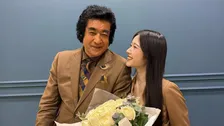 【藤岡弘、の次女・天翔天音】「素敵な親子...尊い」父の80歳の誕生日を祝福　リンクコーデ親子ツーショット写真を公開