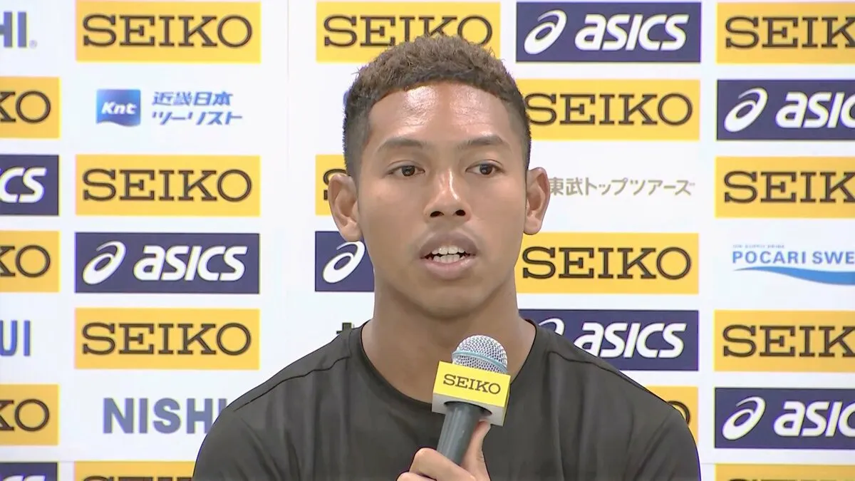 男子100m サニブラウン「日本の皆様に良い姿を」栁田大輝「予選からベスト更新していく勢いで」【GGP前日会見】