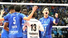 大阪Ｂが決勝進出に王手、主将・西田有志がサービスエース連発、STINGS愛知に3ー0で勝利【SVリーグ男子】