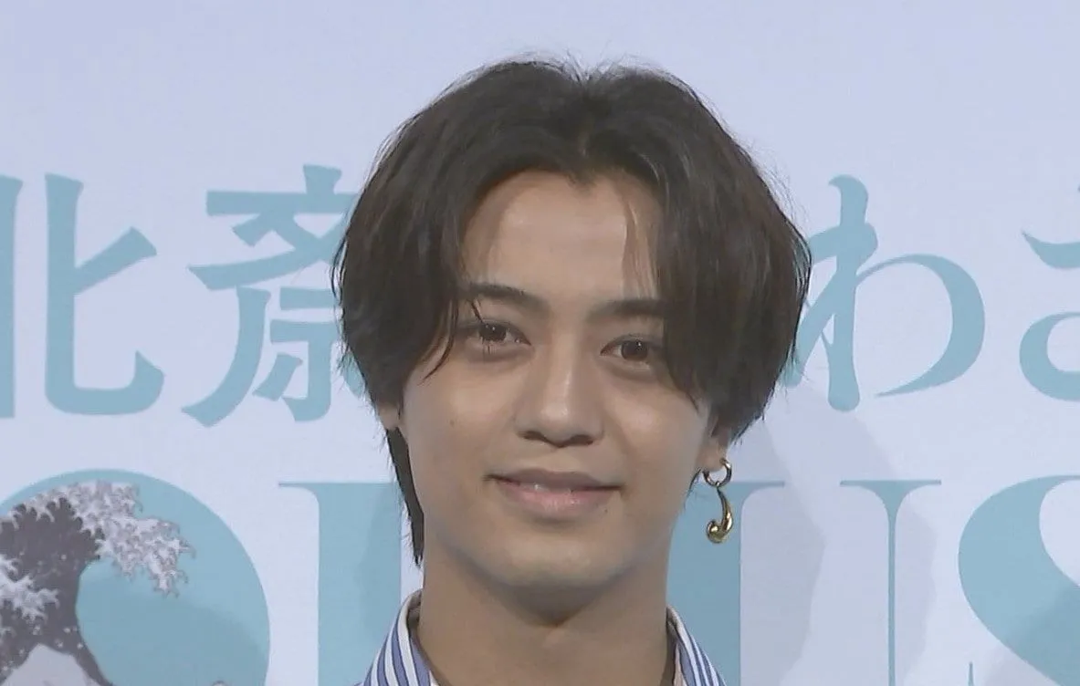 【 キンプリ・髙橋海人 】　葛飾北斎のアートから刺激　「僕のアイドル生活にも影響を与える北斎」
