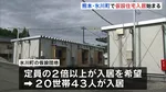 「体を伸ばして寝られる」熊本地震から1か月 初の仮設住宅入居も定員2倍以上の希望者　熊本・氷川町