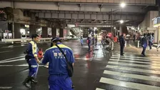 【速報】東京・府中市で車2台と歩行者からむ事故 3人けが　歩行者の女性1人が心肺停止 京王線中河原駅のロータリー近く　警視庁
