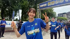 SVリーグ2代目女王  SAGA久光が地元・佐賀で優勝パレード　 中田久美監督、連覇へ「勝ち続けることのほうが難しい」
