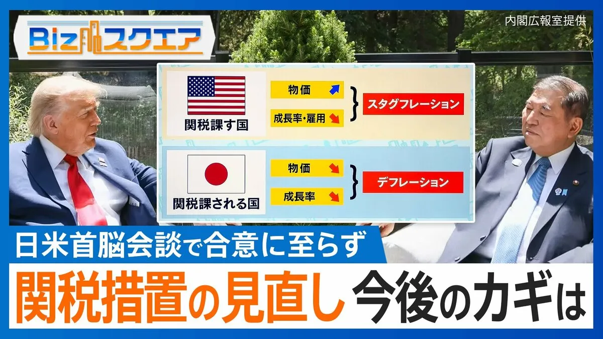 「トランプ氏は中東で頭がいっぱい」首脳会談で合意に至らず“関税見直し”はいつ？【Bizスクエア】