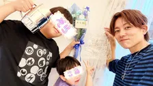 【 杉浦太陽 】　父の日に届いた花束や手紙に感謝「みんな愛してる」　末娘・夢空ちゃんとの微笑ましい “じゃれ合いショット” も公開