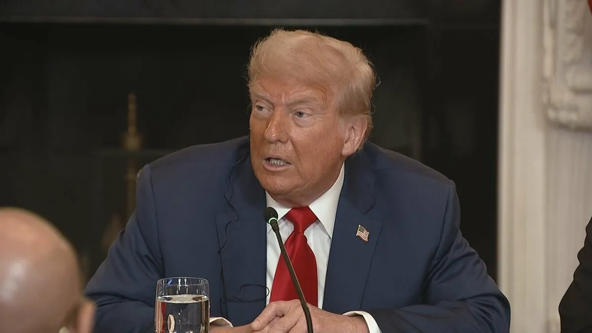 トランプ大統領 ガザ停戦「今週中に成立の可能性が高い」 人質解放も「実現に近づいている」