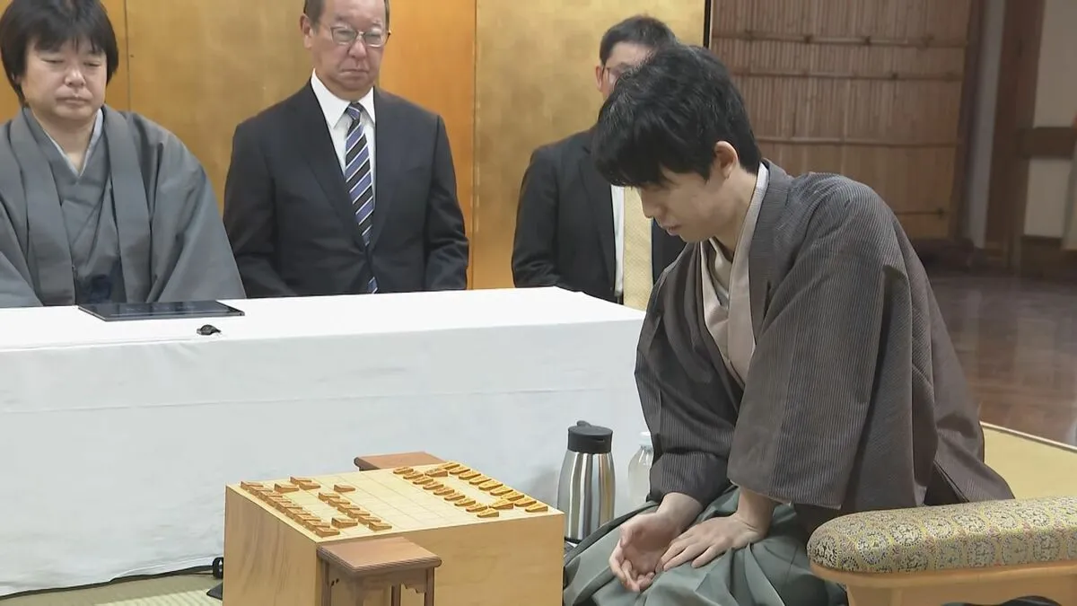 将棋・棋聖戦五番勝負が栃木・日光市で開幕　藤井聡太七冠がタイトル6連覇を目指す　挑戦者の杉本和陽六段はタイトル戦初挑戦