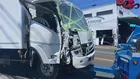 運転手は病気で意識失ったか トラックが自動車整備会社に突っ込む事故 運転手の男性（51）死亡　栃木・足利市